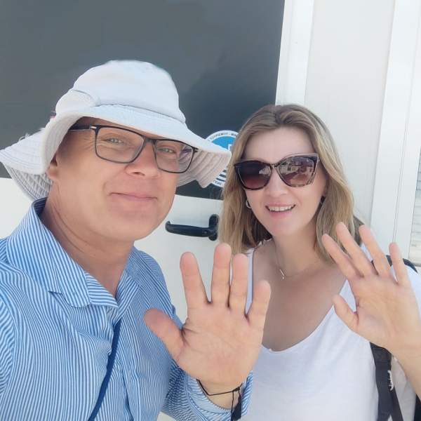 ¡Emma y Jack, su anfitriona y patrón durante la semana!