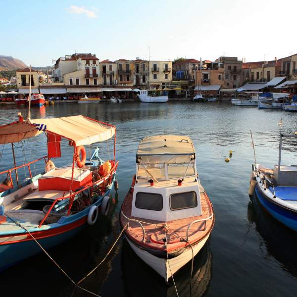 El encanto del puerto de Rethymnon