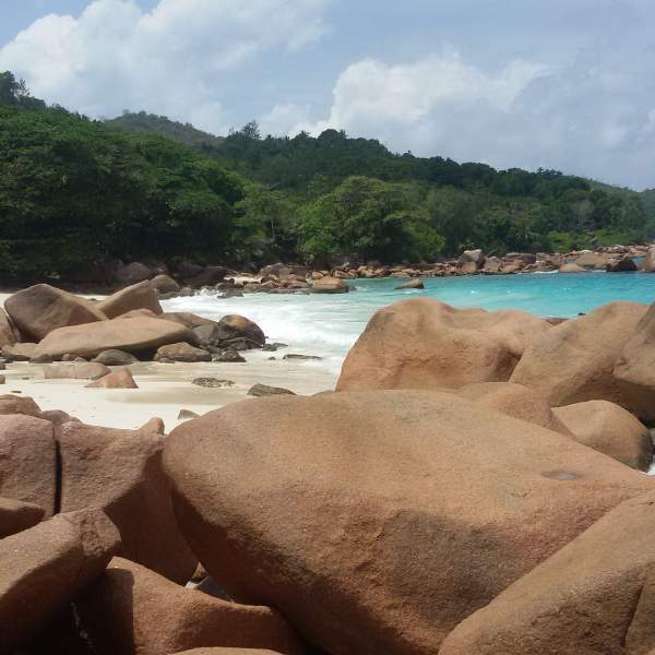 La imperdible playa de Anse Lanzio