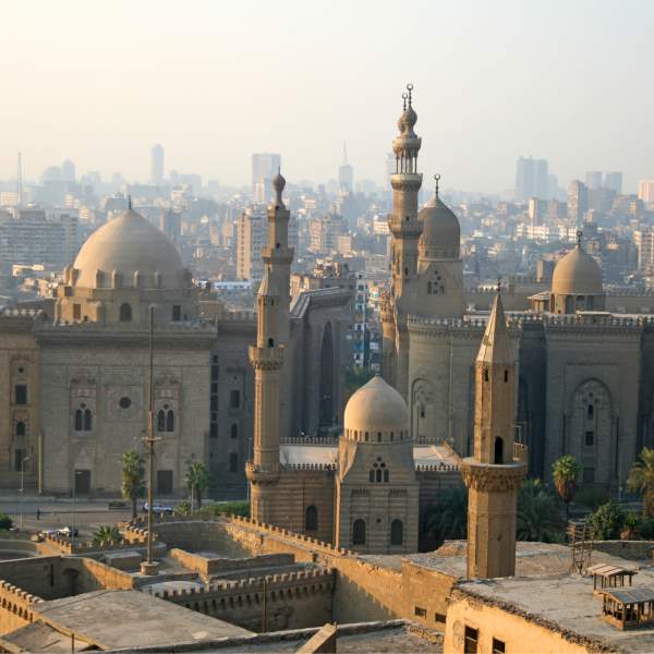 El Cairo y las pirámides de Guiza