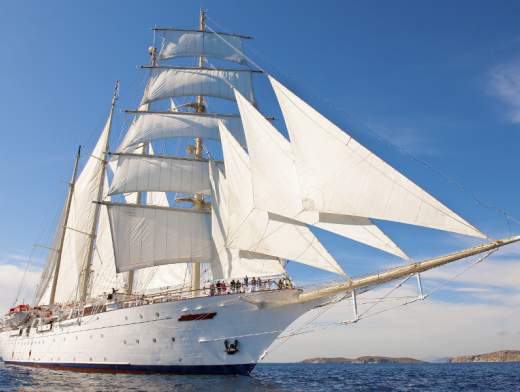 Las Cicladas a bordo del Star Clipper
