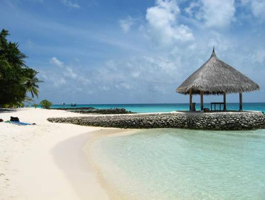 Las Maldivas en un Lagoon 620