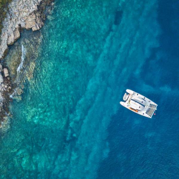 Laguna y agua turquesa: ¡el espíritu del fondeo en Croacia!
