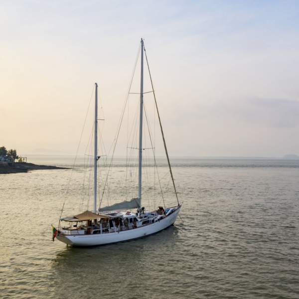 Un velero perfectamente adaptado.