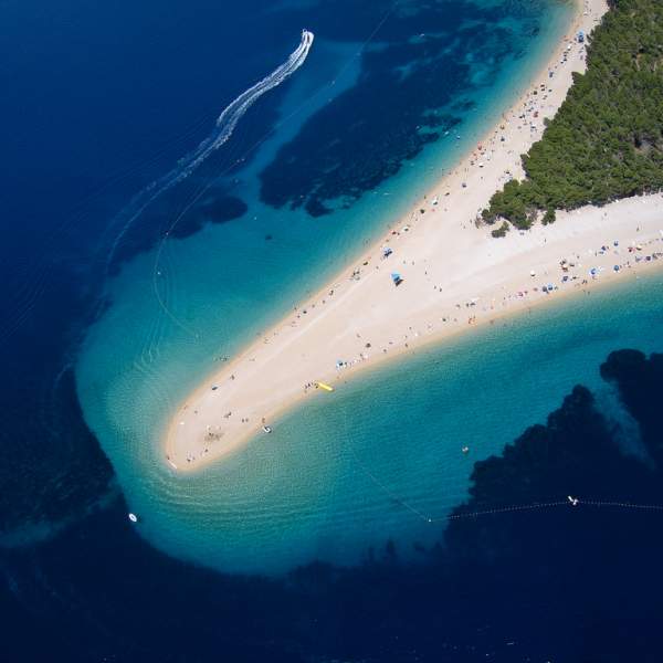 La Playa De Zlatni Rat