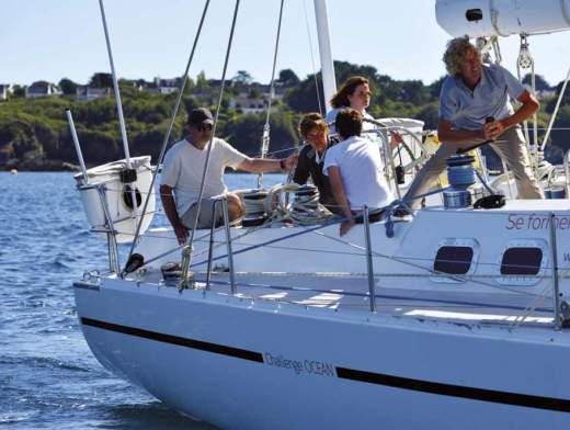 Curso de vela en Bretaña