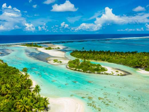 Las islas Tuamotu en catamarán