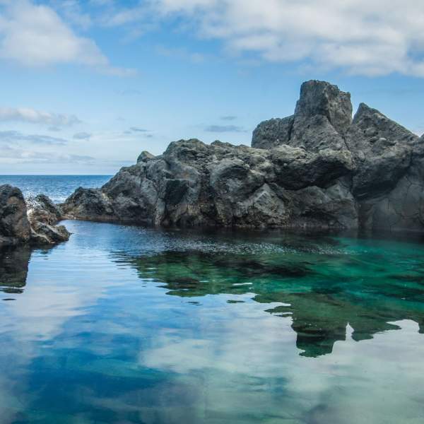 Espectacular piscina natural