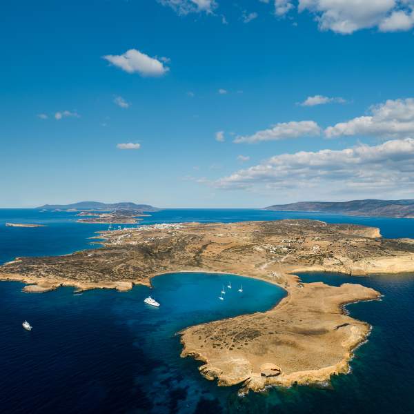 Bahía de Pori, en la isla de Koufonissia