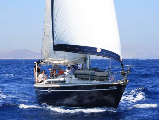 Crucero activo en Grecia