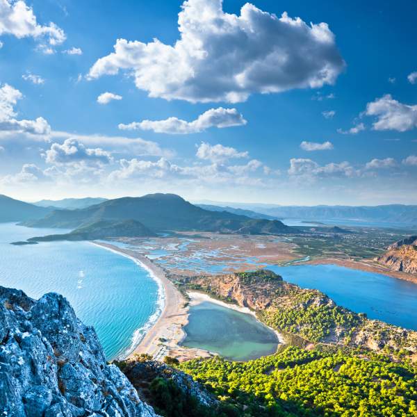 La hermosa playa de Iztuzu