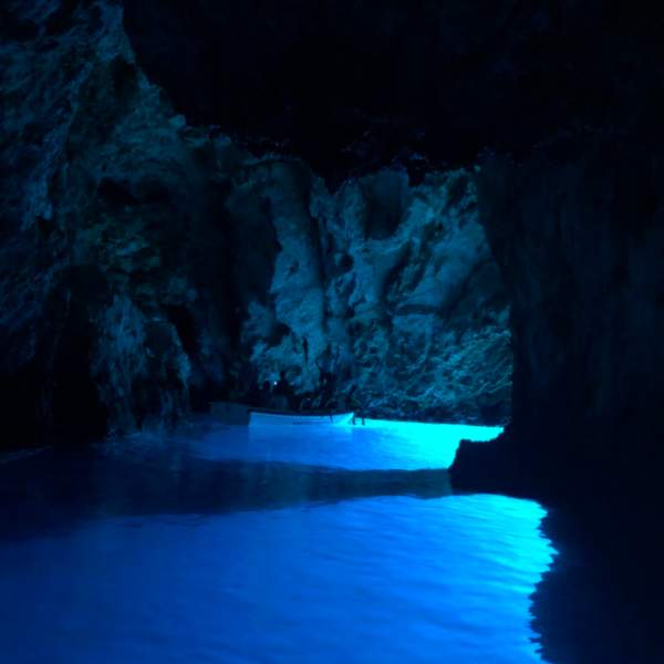 Las cuevas azules