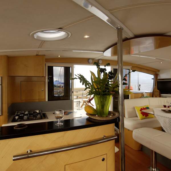 Cocina completamente equipada