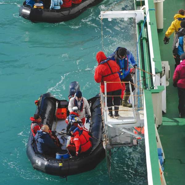 Excursiones en zodiac