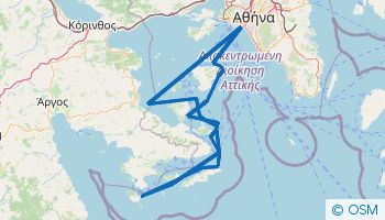 Itinerario por el Golfo Sarónico