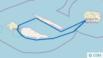 Itinerario desde Horta para navegar en las Azores