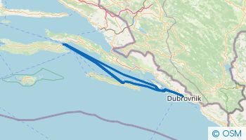 Itinerario De Navegación Con Salida de Dubrovnik