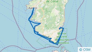 Itinerario En El Sur De Córcega