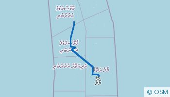 Itinerario de Navegación Por Las Maldivas