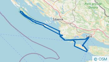 Ruta De Una Semana Zarpando Desde Split