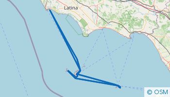 Itinerario de navegación por las Islas Pontinas